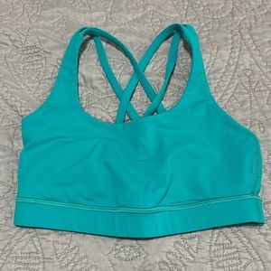 Lululemon Energy Bra Turquoise